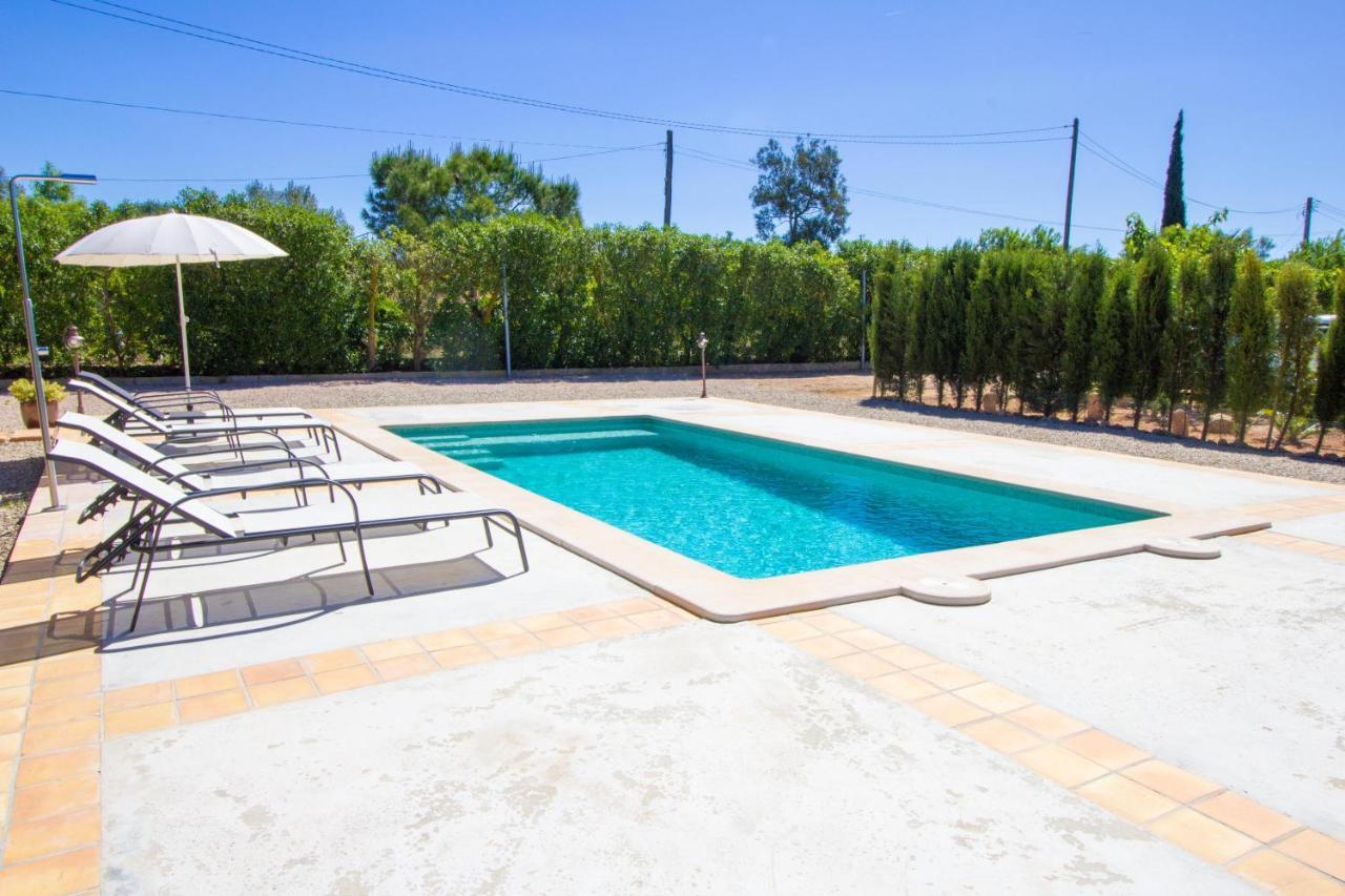 Preciosa Finca Rustica Con A/C Y Piscina Exclusiva Algaida  Exterior foto