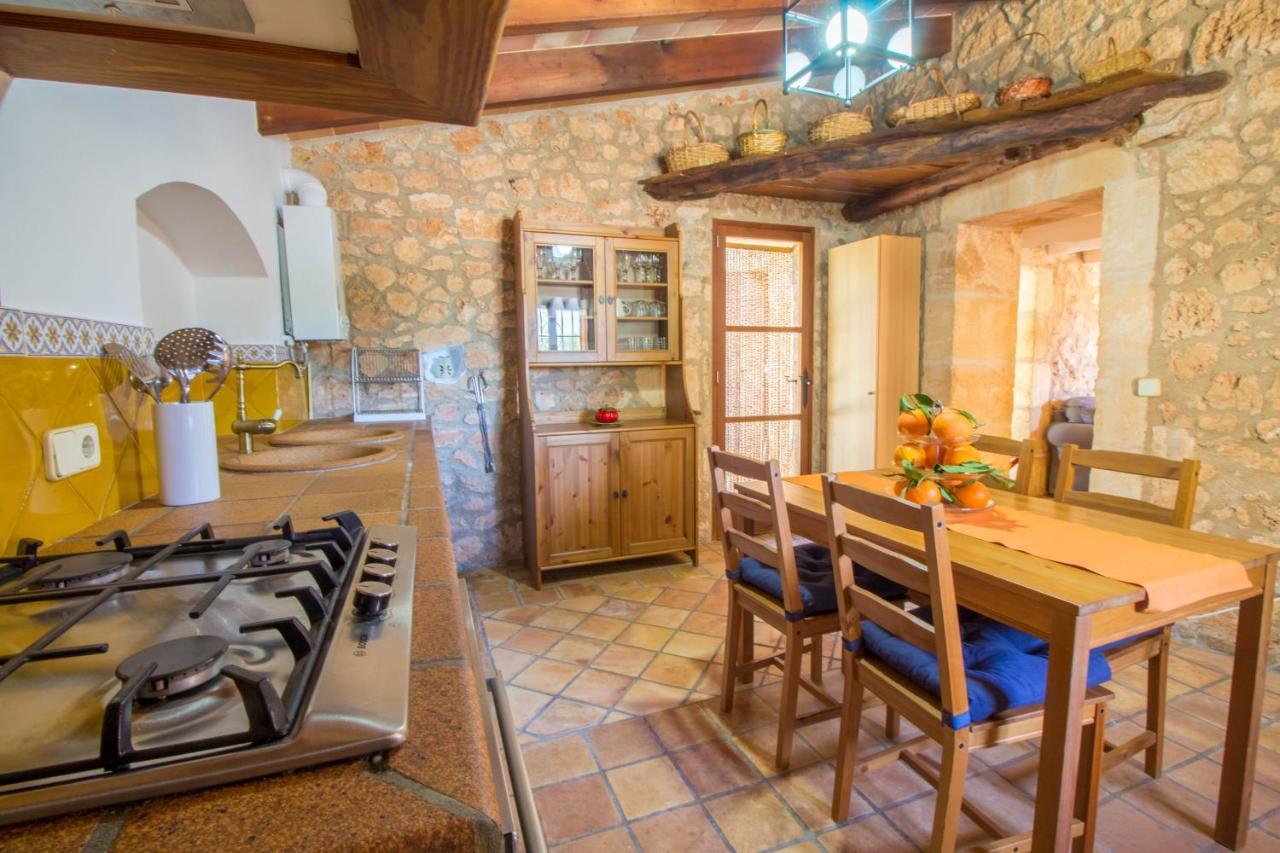 Preciosa Finca Rustica Con A/C Y Piscina Exclusiva Algaida  Exterior foto